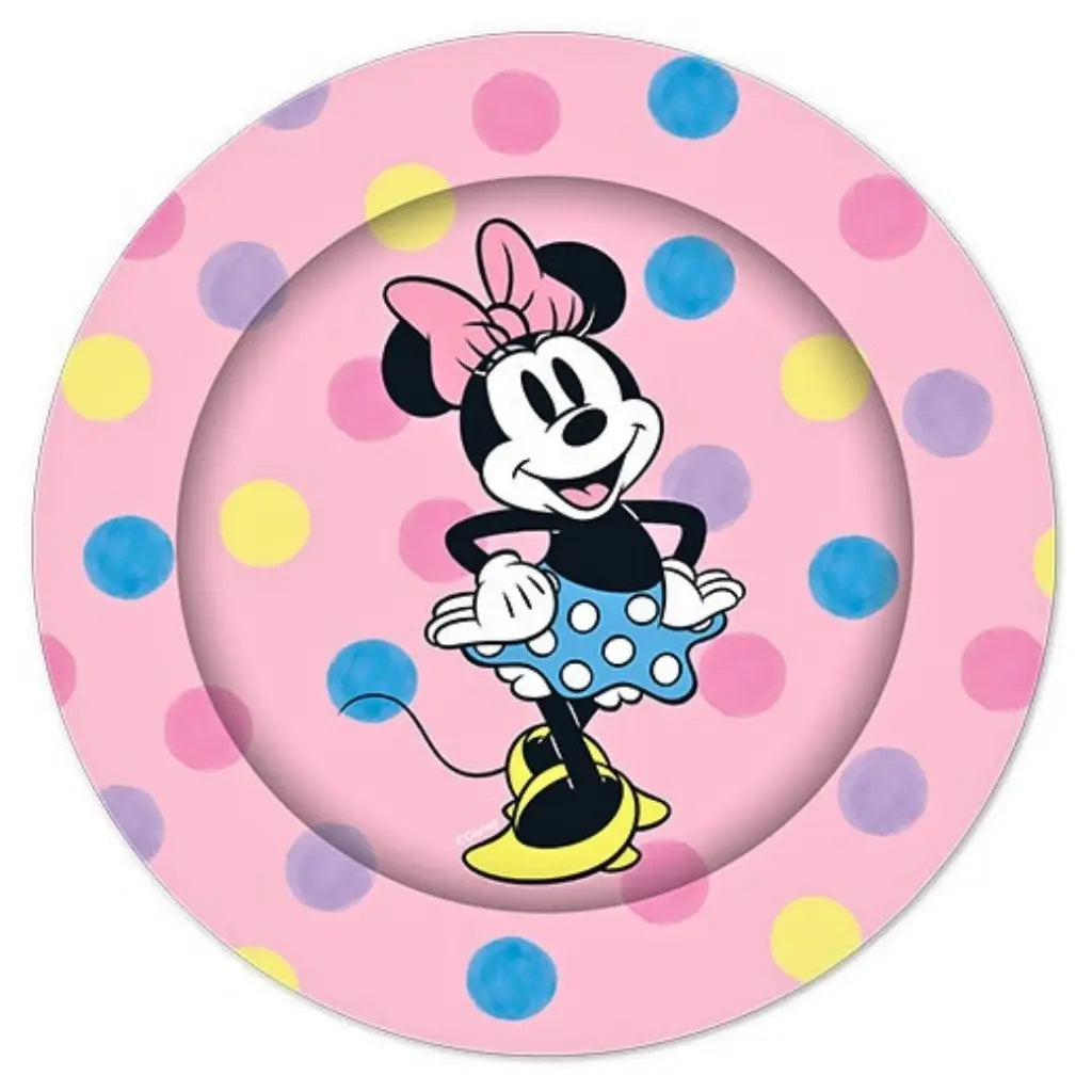 Minnie Mouse Paper Plates 23cm 8pk